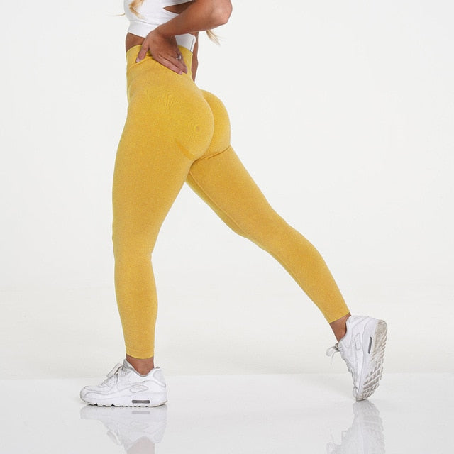 Seamless Breathable Fitness Leggings for Women Sports
